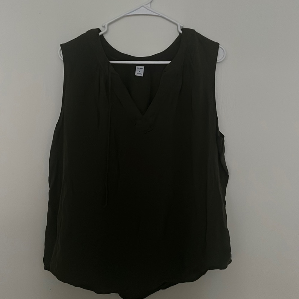 Army Green Tank Top